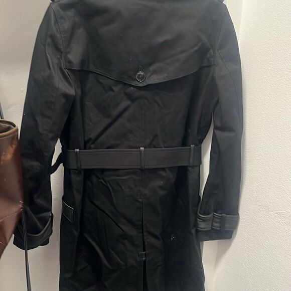 Brand NWT - Black Trench Coat - THE KOOPLES - Picture 4 of 6